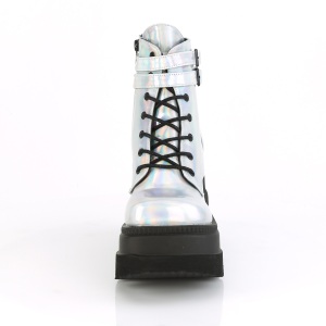 Ologramma 11,5 cm SHAKER-52 stivaletti cyberpunk con plateau