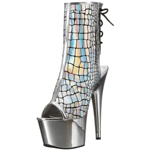 Ologramma 18 cm ADORE-1018HG stivaletti plateau suola donna