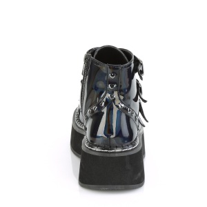 Ologramma 5 cm DemoniaCult EMILY-315 stivaletti gotico con fibbie