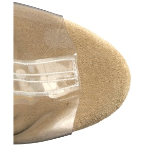 Oro 18 cm ADORE-1017RSFT stivaletti con frange donna tacco alto