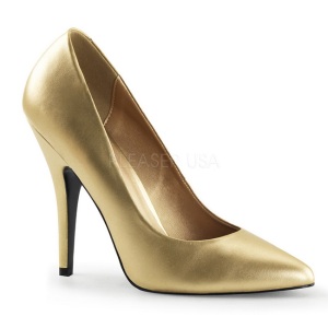 Oro Matto 13 cm SEDUCE-420 Tacchi altissimi da uomo