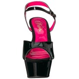 Patent 15 cm KISS-209TT High Heeled Sandal Neon Platform