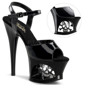 Patent 18 cm MOON-709SK Platform High Heels Shoes