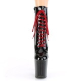 Patent 20 cm FLAMINGO-1020RH Exotic pole dance ankle boots