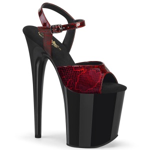 Patent 20 cm FLAMINGO-809SP platform pleaser high heels shoes