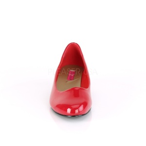 Patent 3 cm GWEN-01 pumps for mens and drag queens in red