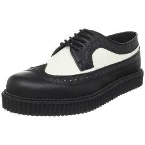 Pelle 2,5 cm CREEPER-608 Scarpe Creepers da Uomo Plateau