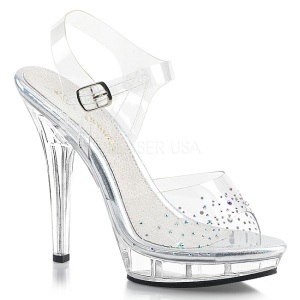 Pietre strass 13 cm LIP-108SD sandali tacchi a spillo