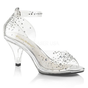 Pietre strass 8 cm BELLE-330RS sandali tacchi a spillo