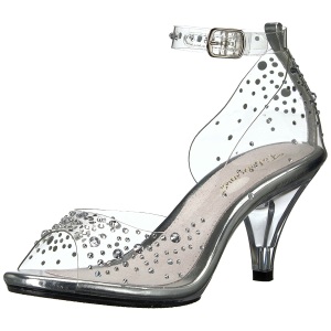 Pietre strass 8 cm BELLE-330RS sandali tacchi a spillo