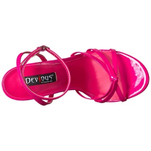 Pink 15 cm Devious DOMINA-108 sandali tacchi a spillo