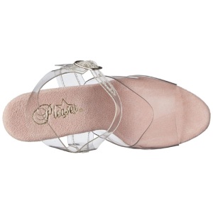 Pink Trasparente 18 cm SKY-308 Plateau Tacchi Alti a Spillo