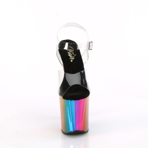 Plateau arcobaleno 19 cm ENCHANT-708RC scarpe da pole dance