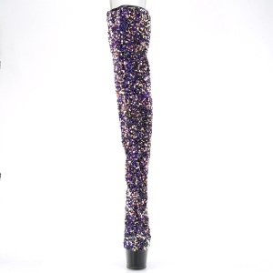 Porpora Lustrini 20 cm ADORE-3020 stivali overknee piattaforma exotic pole
