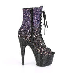 Porpora scintillare 18 cm ADORE-1021OMBG stivaletti da pole dance