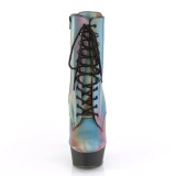 Rainbow 15 cm DELIGHT-1020REFL pole dance ankle boots