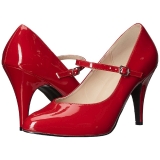 Red Patent 10 cm DREAM-428 big size pumps shoes