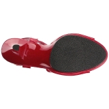 Red Varnish 8 cm BELLE-309 High Heels for Men