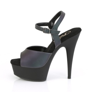 Riflettenti 15 cm DELIGHT-609REFL plateau scrape con tacco alto