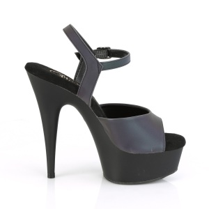 Riflettenti 15 cm DELIGHT-609REFL plateau scrape con tacco alto