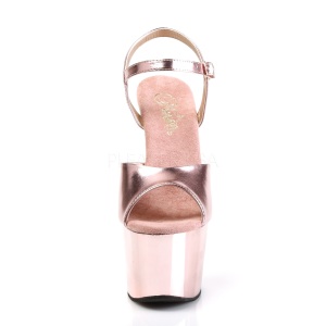 Rosa 18 cm ADORE-709 Cromo Plateau Tacchi Alti