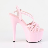 Rosa 18 cm ADORE-713 pleaser sandali con tacchi a spillo