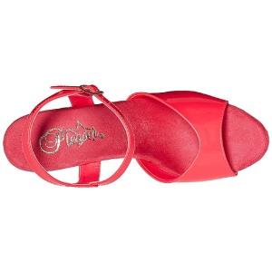 Rosa Neon 15 cm Pleaser KISS-209UV Plateau Tacchi Alti a Spillo