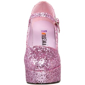 Rosa Scintillare 11 cm MARYJANE-50G Scarpe Dcollet Mary Jane