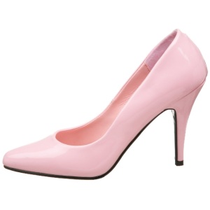 Rosa Vernice 10 cm VANITY-420 scarpe dcollet a punta elegante