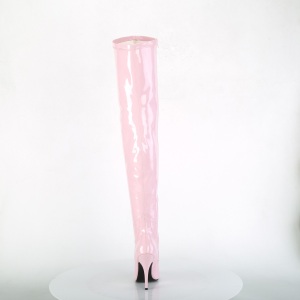 Rosa Vernice 13 cm SEDUCE-3000 stivali overknee tacco alto