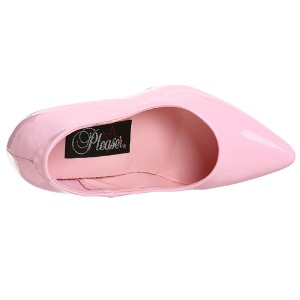 Rosa Vernice 13 cm SEDUCE-420 scarpe dcollet a punta