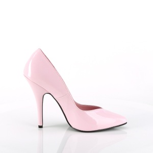 Rosa Vernice 13 cm SEDUCE-420V scarpe dcollet a punta
