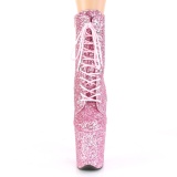 Rosa glitter 20 cm FLAMINGO-1020GWR stivaletti exotic pole dance
