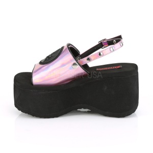 Rose 9 cm Demonia FUNN-32 lolita emo platform sandals