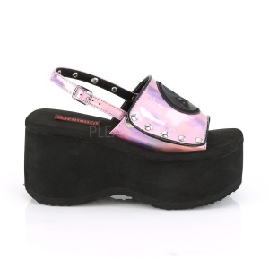 Rose 9 cm Demonia FUNN-32 lolita emo platform sandals