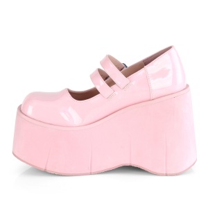 Rose Vegan 11,5 cm DEMONIA KERA-08 gothic platform mary jane pumps