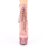 Rose glitter 18 cm ADORE-1020FSMG Exotic pole dance ankle boots