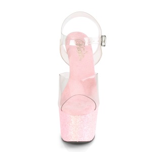 Rose glitter platform 18 cm ADORE-708LG poledance shoes