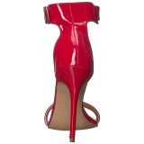 Rosso 13 cm Pleaser AMUSE-10 sandali tacchi a spillo