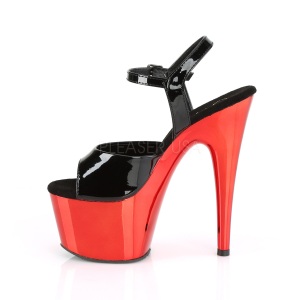 Rosso 18 cm ADORE-709 Cromo Plateau Tacchi Alti