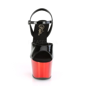 Rosso 18 cm ADORE-709 Cromo Plateau Tacchi Alti
