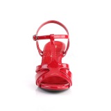Rosso 8 cm Fabulicious BELLE-322 sandali tacchi bassi