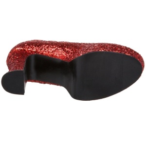 Rosso Scintillare 11 cm MARYJANE-50G Scarpe Dcollet Mary Jane