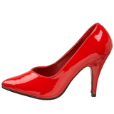 Rosso Vernice 10 cm DREAM-420 scarpe décolleté con tacco alto