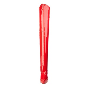 Rosso Vernice 13,5 cm INDULGE-3000 stivali alti numeri grandi da uomo