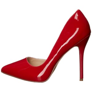 Rosso Vernice 13 cm AMUSE-22 Scarpe Dcollet Classico Donna