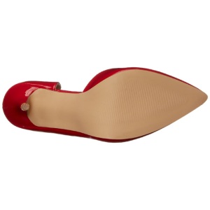 Rosso Vernice 13 cm AMUSE-22 Scarpe Dcollet Classico Donna