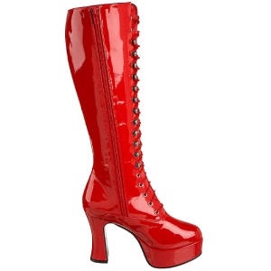 Rosso Vernice 13 cm ELECTRA-2020 Stivali Donna da Uomo
