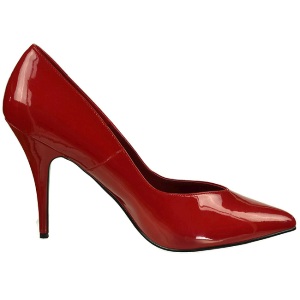 Rosso Vernice 13 cm SEDUCE-420V scarpe dcollet a punta