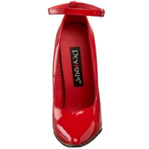 Rosso Vernice 15 cm SCREAM-12 Scarpe Dcollet Tacco Stiletto